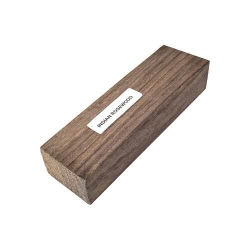 Lumber Wood for Woodworking - Construction - Landscaping Pack of 25, Indian Rosewood Knife Blanks/Tool Handles- 3/8