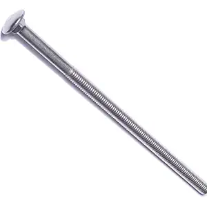Hard-to-Find Fastener 014973448059 Carriage Bolts, 3/8-16 x 8-Inch, 25-Piece