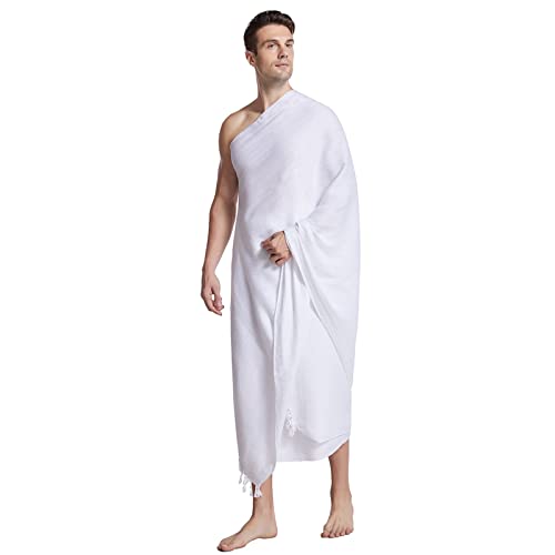 Caftan thobe de qualité supérieure pour homme avec finitions boutonnées et capuche