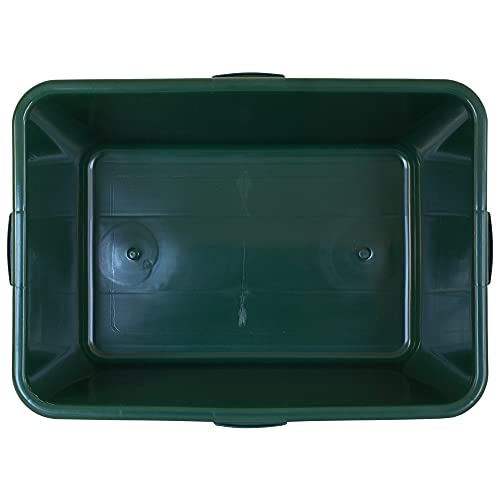 Petigi Wildwanne Futterwanne Mörtelwanne Kunststoffwanne Wassertrog Wasserbehälter 65 L / 90 L Grün Lebensmittelecht Multiwanne, Anzahl:1, Liter:90 L