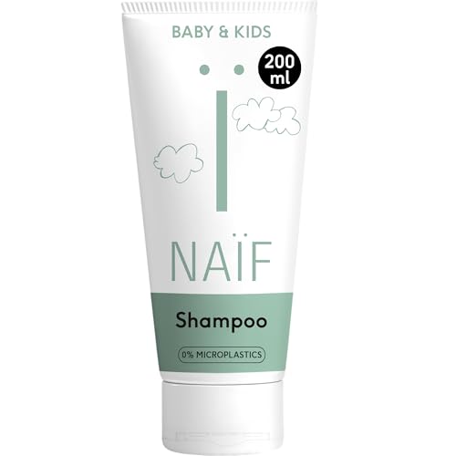 Naïf - Pflegeshampoo für Baby & Kinder - Natürlichen Inhaltsstoffen, wie Baumwollsamenöl - 0% SLES - Ohne Mikroplastik… – Ansicht 1