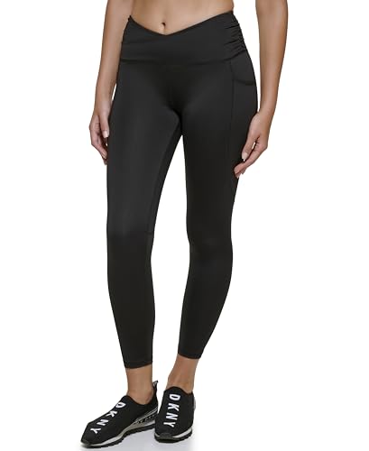 Legging de yoga pour femme ventre plat DKNY sans glisser