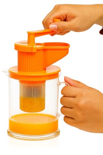 Espremedor Manual Portátil 400ml - Ideal para Sucos naturais de F...