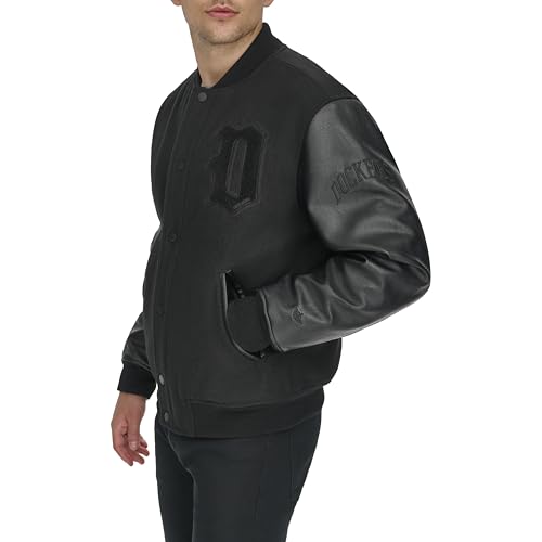 Dockers Monogram Varsity Bomber Jacket veste blouson homme style universitaire - 4