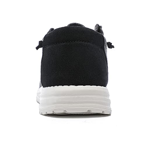 Betrue Lightweight Mens Boat Shoes Slip On, Mens Loafers Canvas Shoes, Lace-up Deck Shoes for Mens, Mens Comfortable Soft Casual Cloth Shoes4