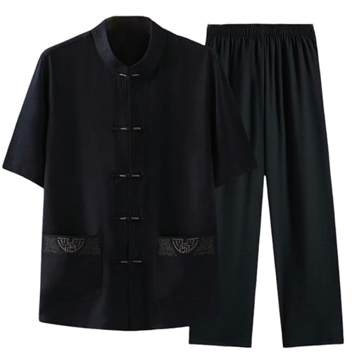 Ensemble style chinois homme pour rester frais en plein été