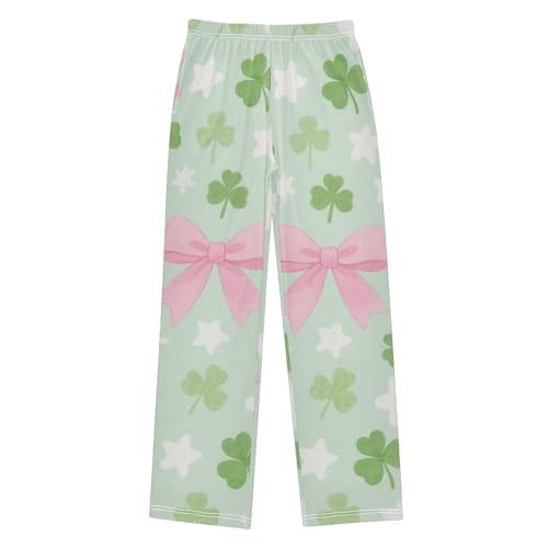 Tessuto morbido: cotone modal 95% poliestere + 5% spandex. Questi pantaloni pigiama natalizi possono fornire una sensazione morbida e confortevole sulla pelle.