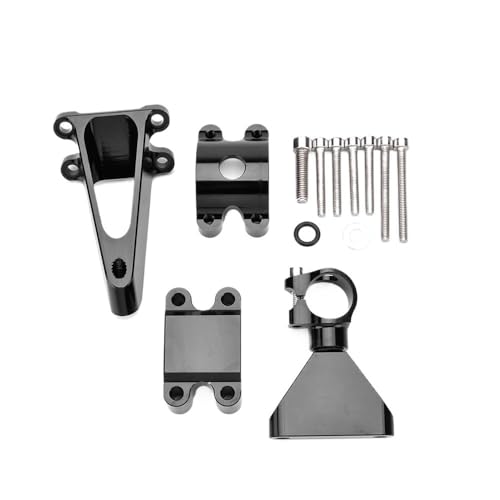 交換部品 CBR600 F4i 1999-2004 CNC調整可能オートバイCBR 600ステアリングダンパーサポートブラケットスタビライザーマウントキット