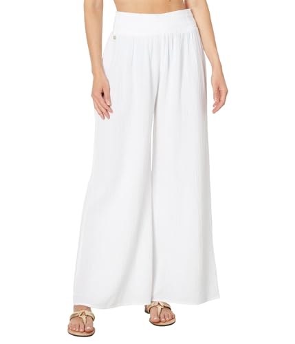 Lilly Pulitzer Women's Enzo Pant Coverup, Resort White