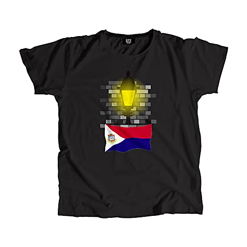T-shirt Saint Martin Street Lamp Bricks anti-déformation et confortable