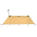 FLYFLYGO 焚火陣幕 コットン キャンプ アウトドア 焚火 防風 風よけ 目隠し ウィンドスクリーン 収納ケース付