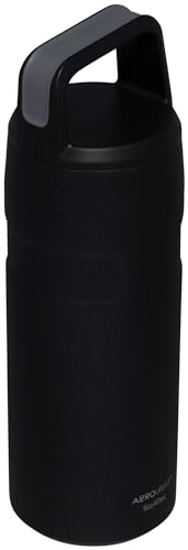 Image of Stanley IceFlow Cap and Carry Water Bottle | Wide Mouth Twist Lid | Lightweight & Leakproof for Travel & Sports | Insulated Stainless Steel | BPA-Free