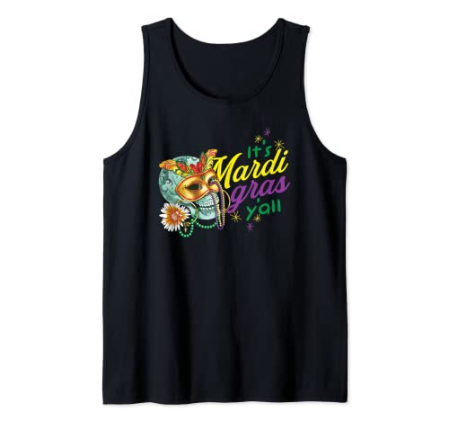 Es Mardi Gras Y'all | Carnaval de Nueva Orleans | Festival Camiseta sin Mangas