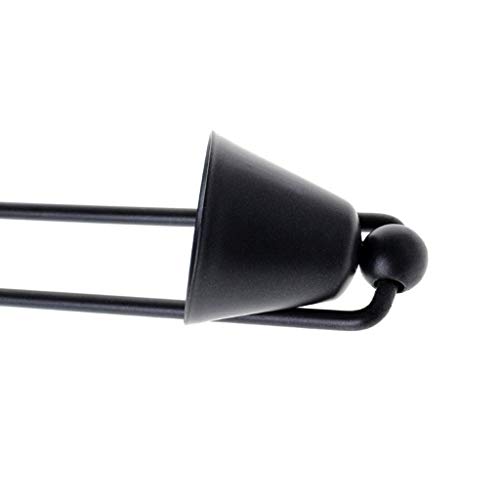 Sleeri Long Handle Candle Snuffer Wick Snuffer - Top Swivel Head - Candle Flame Put Out Extinguisher Snuffer For Church, Fireplace, Wedding Altar, Tea Light Candle, Gift For Christmas (Black) #TOP7