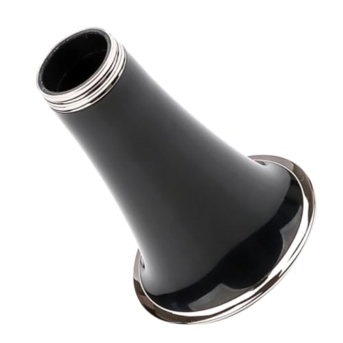 Ciieeo Black Plastic Clarinet Bell Cc28 Music Instrument Accessory for Beginner Clarinet Players for Wind Instruments