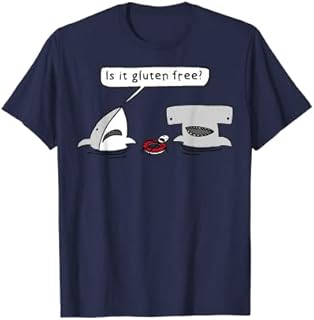 Is It Gluten Free Two Sharks Graphic T-Shirt