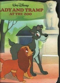 Hardcover Walt Disney Productions Lady and Tramp at the Zoo Book
