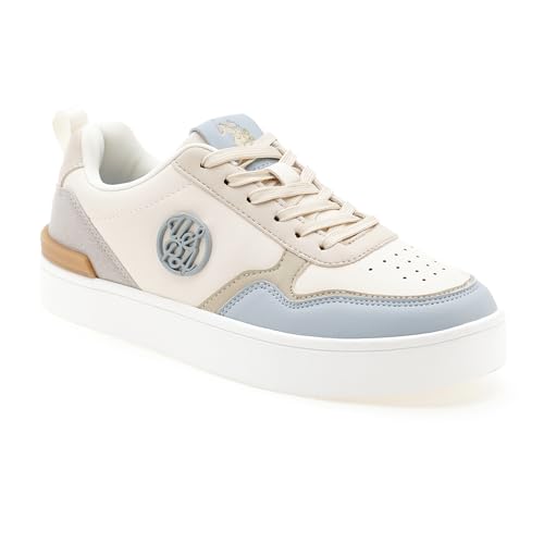 Image of U.S. Polo ASSN. Julia White Sneakers Shoes with Premium Upper