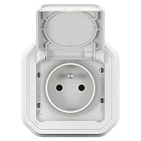 Legrand – LEGRAND Französische Plexo-Standard-Steckdose, wasserdicht I