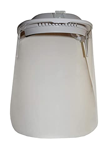 Pantalla Protección Facial | Máscara Antisalpicaduras, Ligera, Ajustable, Transparente | Visera protección contra Agentes Patógenos y Externos