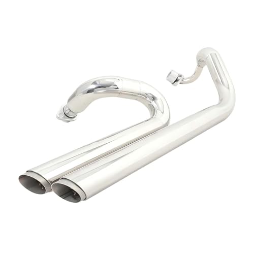 Échappement moto Yamaha Drag Star V Star 650 XVS650 ligne complète blanc