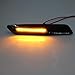 Bacar Sequential Turn Signal Marker Lamp Smoked Black Dynamic Blink Side Indicator Light LED for BMW E46 Facelift 1 Series 3 Series 5 Series Hybrid 5 Sedan for Touring