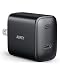 USB-C Wall Charger, AUKEY USB-C Charger with 18W Power Delivery, Ultra-Compact Power Adapter, Compatible with iPhone 11/11 Pro Max, AirPods Pro, Google Pixel 4/3 XL, LG, Nintendo Switch, and More
