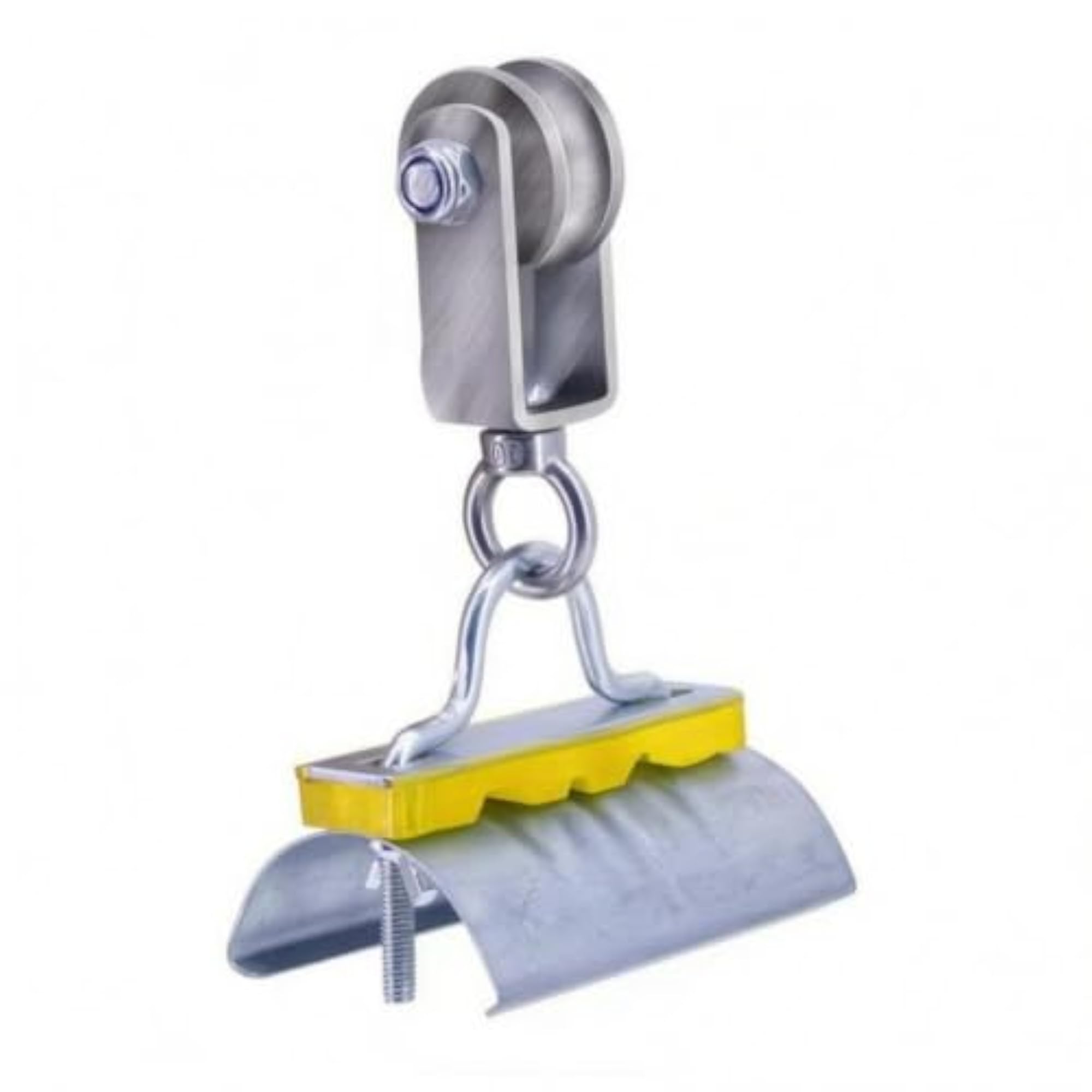Plastic Clamp Cable Pulley U-Shaped Bracket
