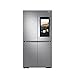 Produktbild Samsung RF65A977FSR/EF French Door Kühlschrank, 183 cm, 637, Family Hub, 21,5 Touchscreen & Lautsprecher, Innenliegendes Beverage Center mit Dual Water Dispenser und Dual Ice Maker, Edelstahl