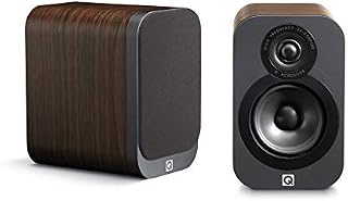 Q Acoustics 3010 Compact Bookshelf Speakers (Pair) (American Walnut)