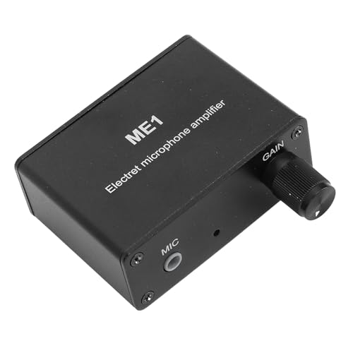 Elektret-Mikrofonverstärker, Tonvorverstärker, Mikrofonverstärker, 3, 5-mm-Eingang für Elektret-Mikrofon oder Kondensatormikrofon