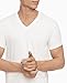 Calvin Klein Men's Cotton Classics 5-pack Undershirts, 5 White V-neck, Medium