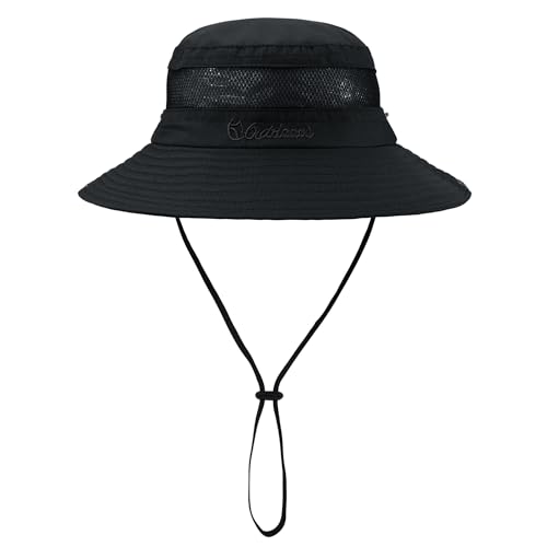 Kids Sun Hat UPF 50+ Sun Protective Bucket Hat for Kids Boys Girls Wide Brim Summer Beach Fishing Safari Adjustable Hat3