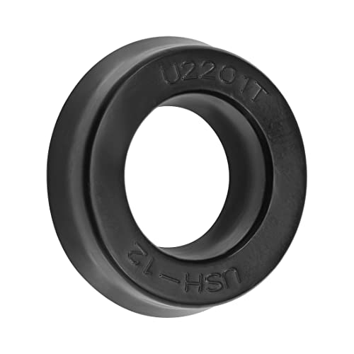 PATIKIL 12 mm x 20 mm x 5 mm Huile d'étanchéité O-Ring, piston d'arbre hydraulique USH Joint Cover
