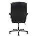 OFM ESS Collection High-Back Bonded Leather Executive Chair with Fixed Arms, in Black (ESS-6030-BLK)