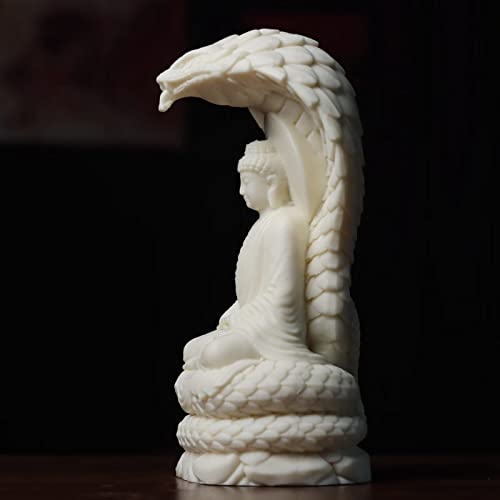 Estatua Sakyamuni Amitabha Buda con Figuras de Serpiente miniatura 4