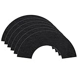 Beacozofu 6 Pack Carbon Filters Compatible with Model LR 4, Cat Litter Box Filters Replacement to Absorb Odors from Pets, Keep Your Home Clean and Fresh