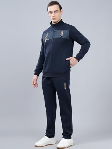 Image of Cantabil Men's Printed Winter Wear Track Suit for Men l Casual Winter Wear Tarck Suit l Track Suit for Men (P MTRS00028)