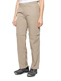 Insect Shield Women's Elements Lite Convertible Pant, Size 8 Khaki