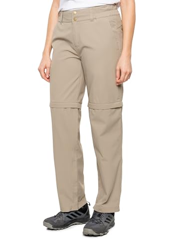 Insect Shield Women's Elements Lite Convertible Pant, Size 8 Khaki