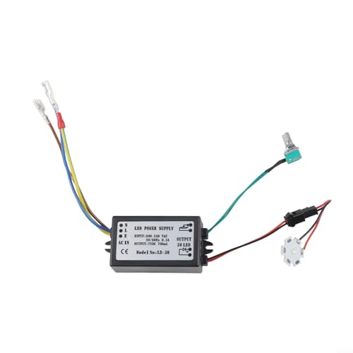 Éclairage de laboratoire optimisé avec cette alimentation LED pour microscope LD-5W noire - 2
