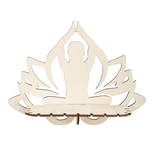 Estante Flotante – Colgador de joyería de Madera montado en la Pared, Colgador Decorativo de joyería montado en la Pared, Estante Flotante Bohemio para Almacenamiento en el hogar