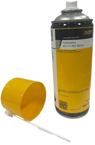 Kluber Lubrication Kluberplex AG 11-462 Spray for Marine Application-Wind Power Stations Subject to Salt Water-Open Gears-Steel Cables of Winches or Cranes 400 ml Can
