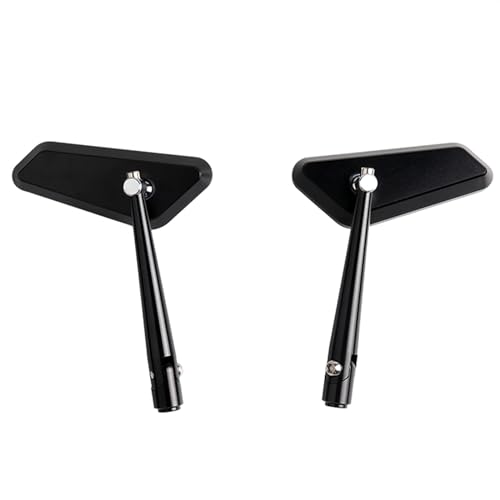 Espejos retrovisores XMAX 300 con base mirror ajustable de aluminio CNC 4
