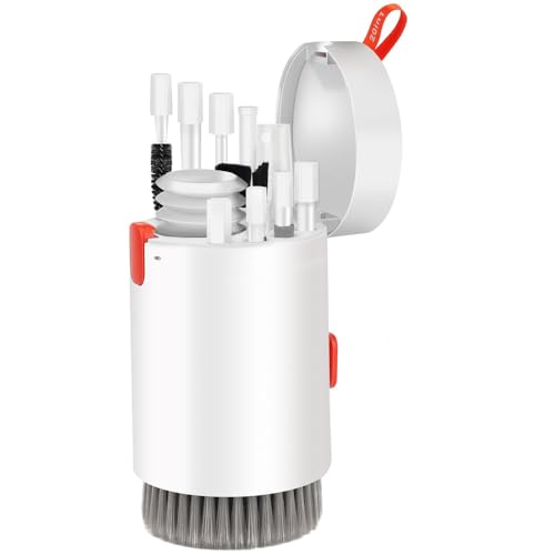 Kit de Nettoyage Électronique 20 in1, Nettoyant Ordinateur PC Clavier et Ecran Multifonctionnelle, Brosse de Nettoyage de Fente Clavier Portable pour Tablette, Téléphones, Écouteurs, Appareils Photo