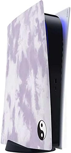 Skinit Decal Gaming Skin Compatible with PS5 Digital Edition Console - Purple Tie Dye Design