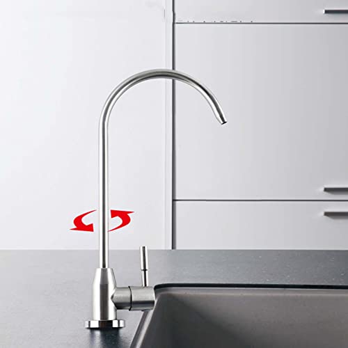 Robinet à osmose inverse pour eau saine en acier inoxydable