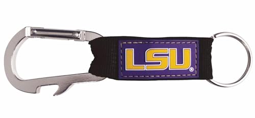 Porte-clés mousqueton LSU Tigers violet : ne perdez plus jamais vos clés