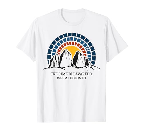 Dolomitas Tre Cime di Lavaredo Tirol del Sur Italia Camiseta