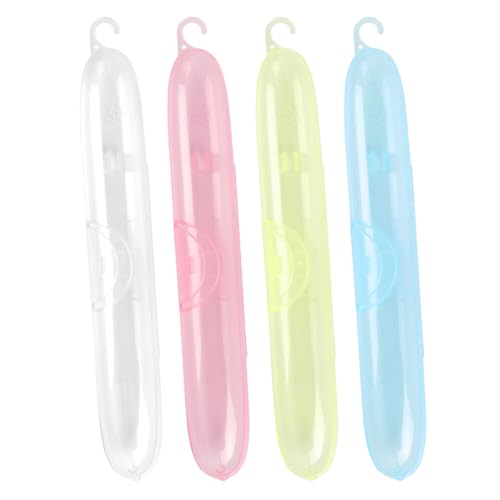 Generico de viaje - fundas para el cepillo de dientes para protección, organizador de higiene | para viajes al aire libre, viajes de negocios, mantiene cepillos de dientes sanitarios, ot